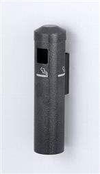 SMOKERS POST VALUE-MAX WALL MOUNT 12" WITH BLACK FINISH